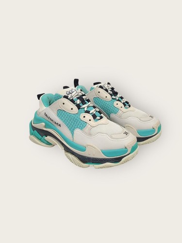 Balenciaga white mint - mint, triple