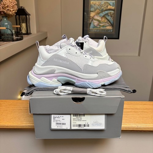 Balenciaga white pastel colors - white,