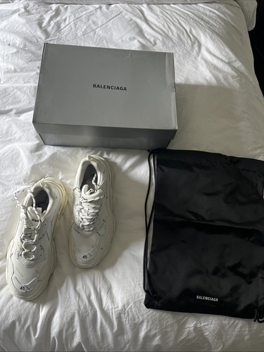 Balenciaga white triple - balenciaga,