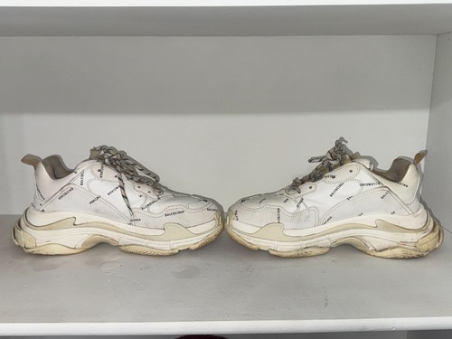 Balenciaga triple white size - balenciaga, triple-s